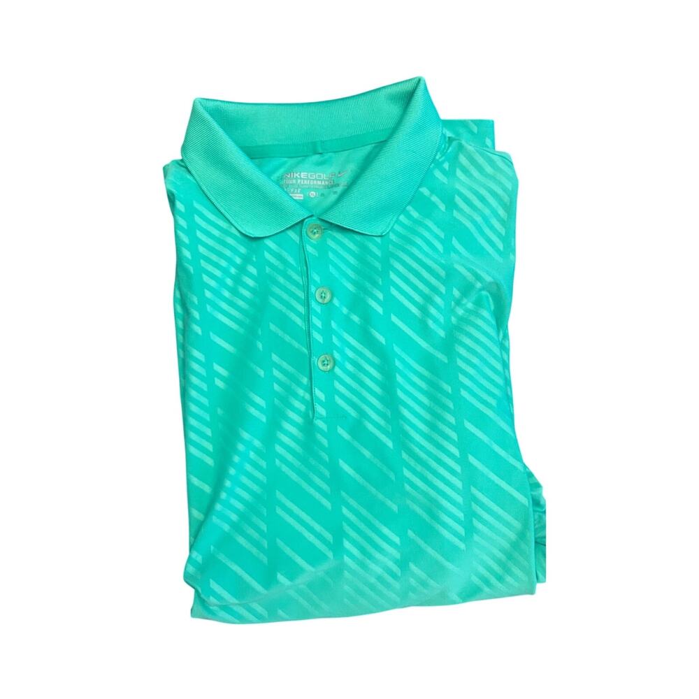 Nike Golf Tour Performance Dri-Fit Green Polo XL
